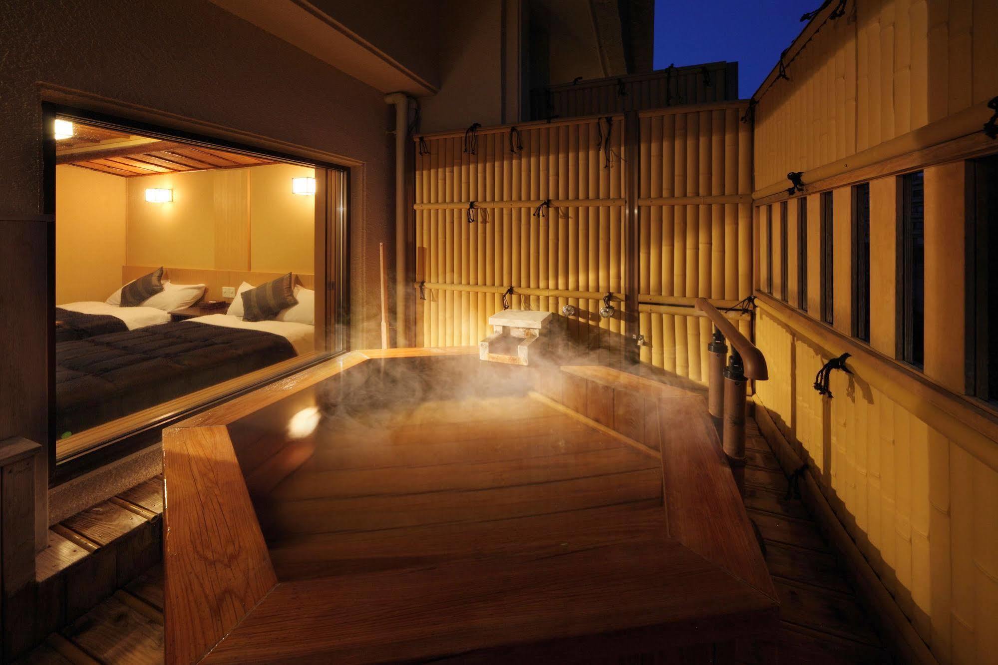 Hotel Asaya Nikko Zewnętrze zdjęcie A private onsen